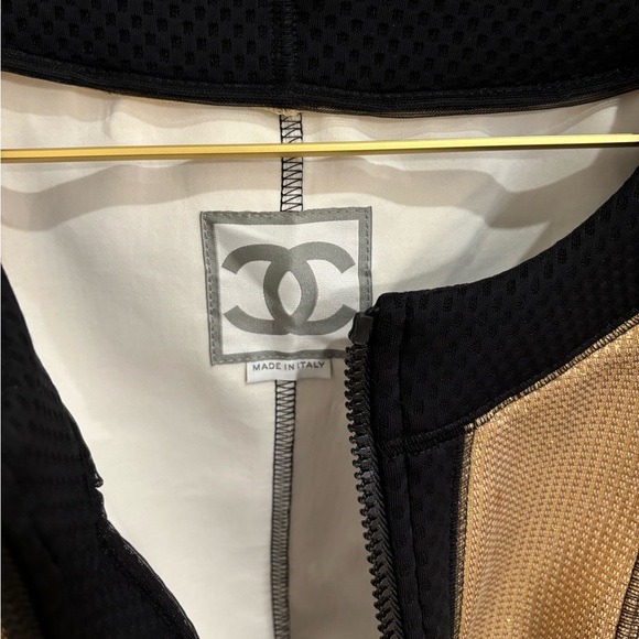 ✨Chanel vintage, evening jacket, gold/black, size US 8 ✨ - Picture 10 of 10
